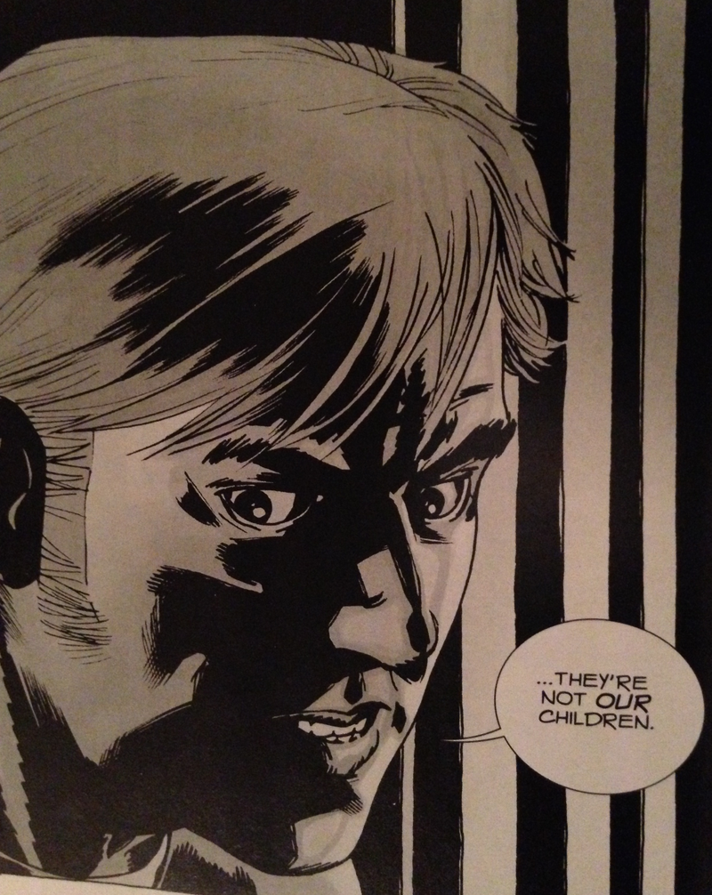 Illustration for article titled TWD: S6E8 — “Start to Finish”: or, the importance of being "seen not heard" while in the middle of a herd